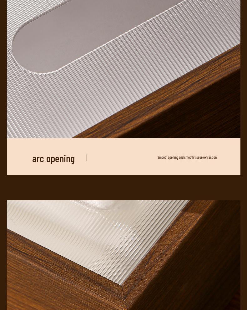 High-End Wooden Tissue Box for Living Room, Coffee Table, or Hotel - New Chinese Style with Customizable Logo Option