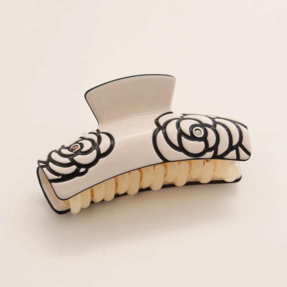 bydaisy Celluloid Rose Hair Clip SH0126