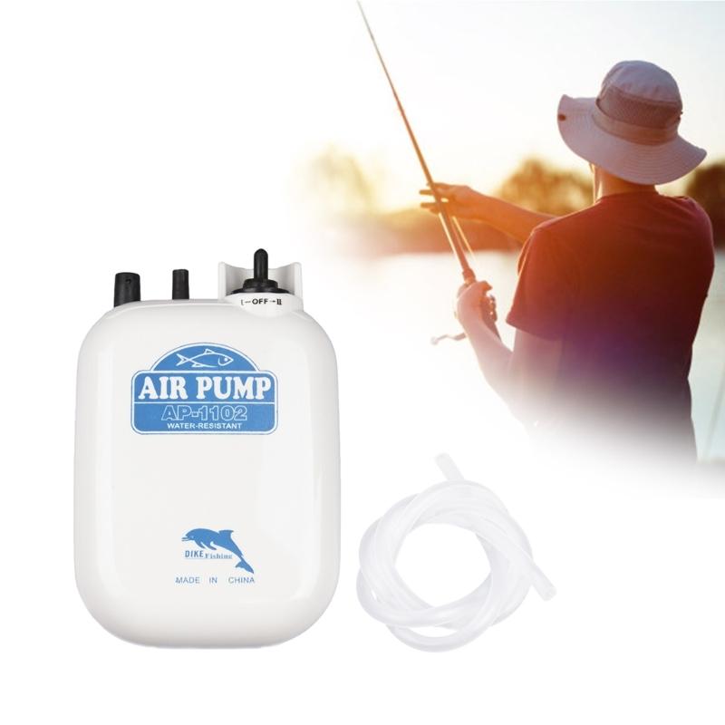 Aquarium Air Pumps, Quiet Aquarium Oxygen Pump, Air Pumps for Fish Tanks Watertight Fishing Quiet Fish Tanks Air Pumps