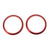 Red AC Vent/Opening Trim Decoration Cover Ring For Scion FR-S, Toyota 86, BRZ