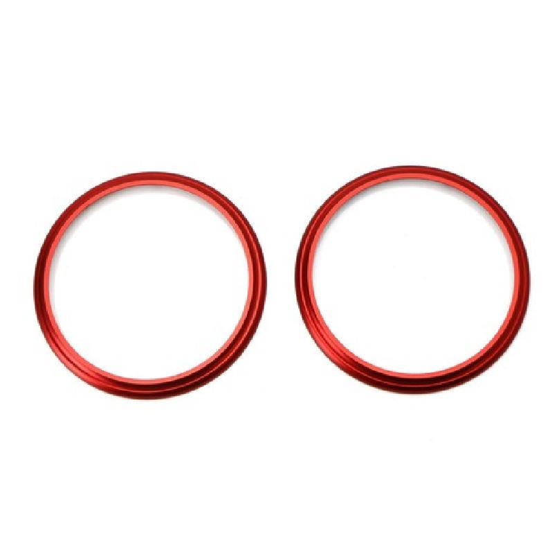 Red AC Vent/Opening Trim Decoration Cover Ring For Scion FR-S, Toyota 86, BRZ
