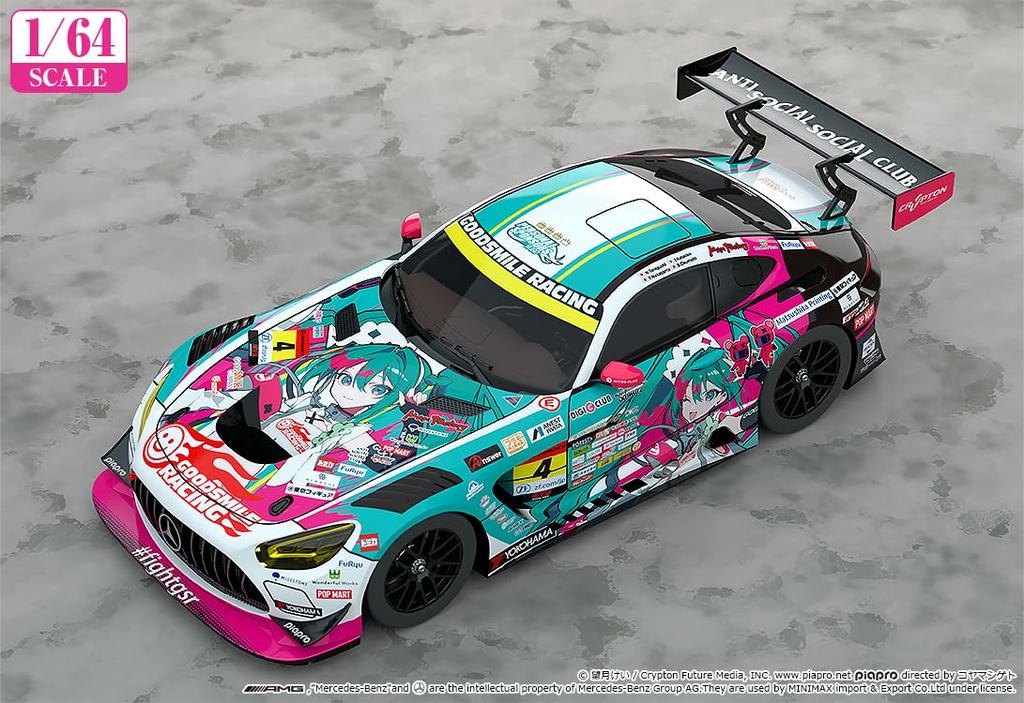 Hatsune Miku GT Project 2025 Presentation Ver. 1/64 Scale Diecast Model Car