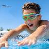 Gafas de Natación para Niños con Clip, para Nadar con Estuche, Visión Amplia de 180 Grados, Antivaho Impermeables, Antivaho, para Adultos y Niños