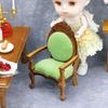 Miniature Dollhouses Display Armchair Chair Model 1/12 Scale, Realistic Zakka Vintage Chair Dollhouses Miniature