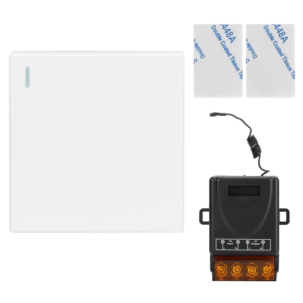Wireless Panel Remote Control Switch Receiver Kit Intelligent Home Lighting System