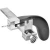Aluminium Handle Leather Strap Cutter 3 Blades Adjustable Width Belt Cutting Tool Precision Cutting Durable Construction