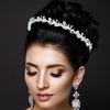 Rhinestones Crystal Headdress Fashion Hair Accessories Headpieces Princess Tiara Crown Headbands