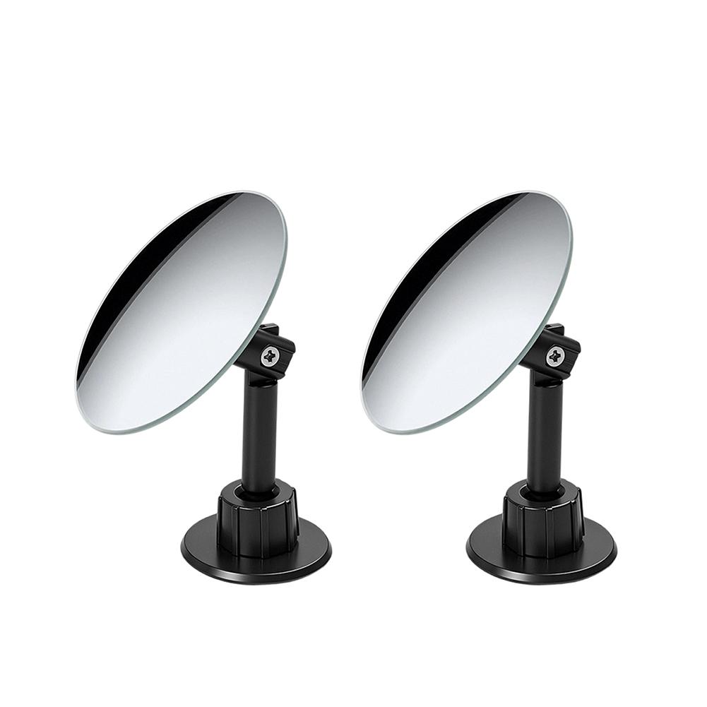 2Pcs Car Blind Spot Rearview Mirror Wide Angle Side Rear Mirrors Car Side Mirrors Car Reverse Auxiliary Rearview Convex Mirror