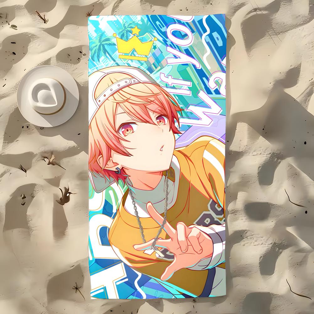 Anime T-Tenma Towel Microfiber Beach Towel, Quick-Dry, Sand-Free, Ultra-Fine Fiber, Super Soft.