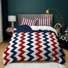 3D Striped Pattern National Flag Bedding Set Men Boy Duvet Cover Pillowcases 2/3pcs Single Double Bed Cover Gift Home Textile
