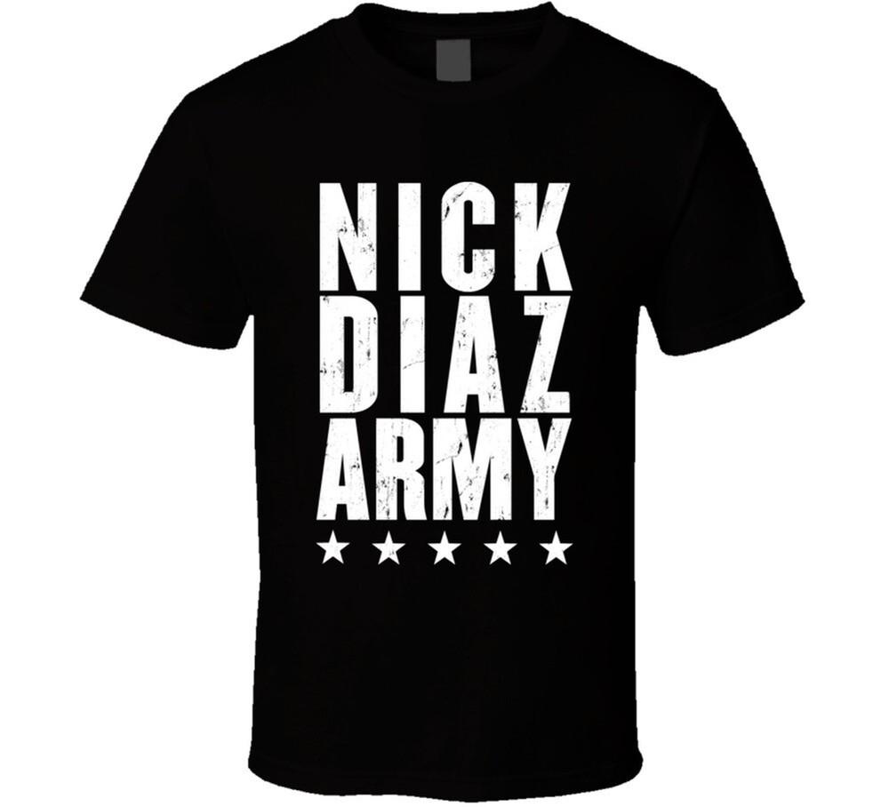 

Nick Diaz Army Mma Fighter Fan T Shirt 2XL