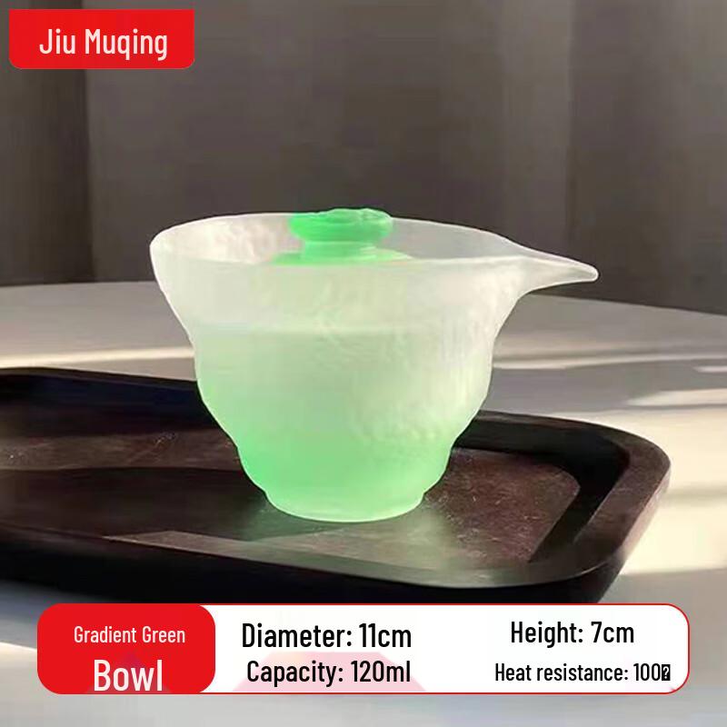 JIUMUQING Frosted Glass Teaware Collection