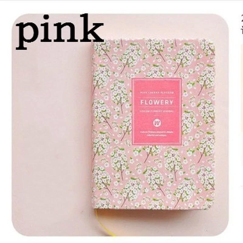 1 Stück Kreatives Retro Tagebuch Kleine Frische Blume Notizbuch Handbuch Studentenplaner Schreibwaren Büro Schulbedarf Schreibblöcke