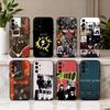 R-Russia Rock B-Band Viktor Tsoi K-Kino Phone Case For Samsung Galaxy A73,A72,A71,A70,A53,A52,A51,Soft Silicone Black Cover