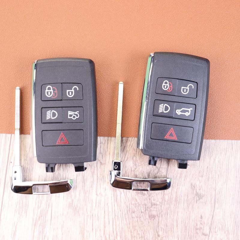 For Jaguar Land Rover Evoque Discovery 4 Evoque F-Pace F-Type XE XF XJ Freelander for Car Key Shell Key Housing Fob Case Modify