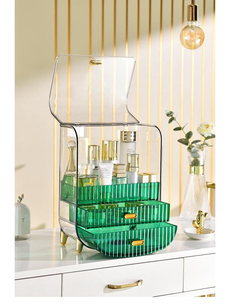Transparent Bathroom Skincare & Cosmetics Storage Box