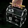 Reptile Terrarium Acrylic Portable Portable Small Reptile Breeding Box Spider Tortoise Snail Terrarium Reptiles Pet House Cage