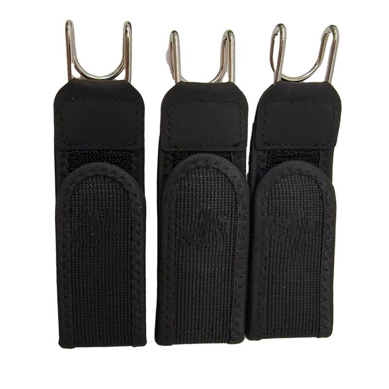 Buckleless Belt Hook Adjustable Metal Hook Elastic Belt Unisex Buckle-Free Invisible Waist Belt Closure For Outdoor Work