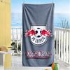 Bull Logo Customize Text Beach Towel Soft Durable Quick-Dry Suitable for Sports Travel Swimming Yoga Bathroom Beach And Pool