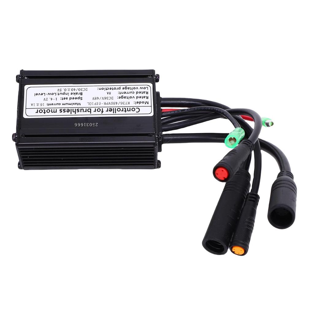 Elektrofahrrad Motorcontroller Aluminiumlegierung 6 Röhren Elektrischer Sinuswellen-Controller für 250W 350W Motor