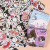 63 Kuromi KT Sanrio Stickers: Cute, Creative, Waterproof Cartoon Stickers for Kids