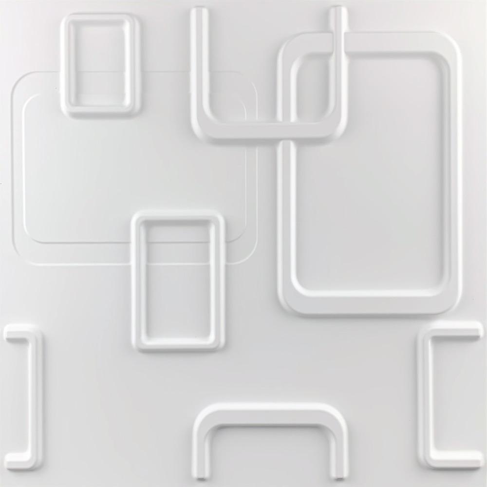 White 3D Wall Panel Foam Brick Background Wallpaper  Bathroom Ceiling