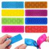 8-Pack Silent Textured Sensory Suction Cup Finger Soothers - A Must-Have Relaxation Tool for Adults, Soothing Stickers.