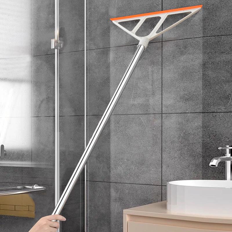 Magic Dual-Use Broom: Silicone Squeegee & Water Sweeper for Bathroom Floors