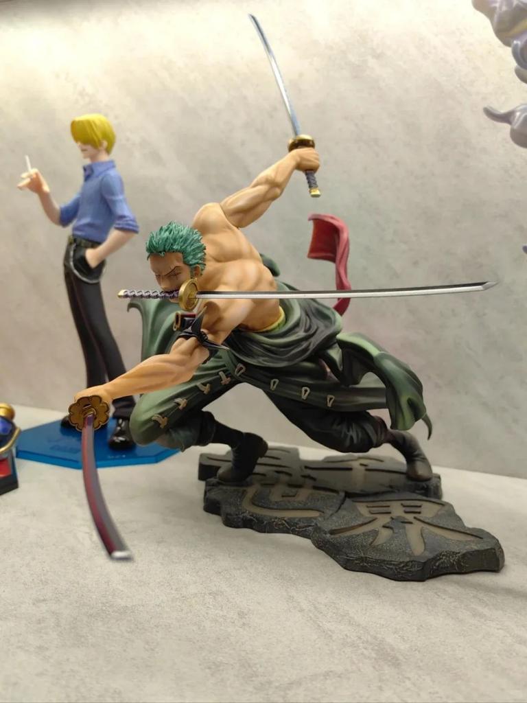 Гаряча Фігурка Аніме One Piece 10см GK Ророноа Зоро Трилезовий Sa-maximum Статуетка Манга Аніме Фігурка Дії Колекційна Модель Дитяча Іграшка