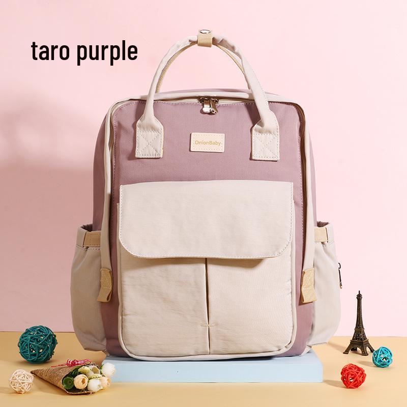 Mummy & Baby Lightweight Double Shoulder Backpack - Multifunctional Large Capacity Gift Bag