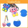 Huggy Poppy Playtime Wuggy Kissy Missy Pop It Shoulder Bag Coin Keychain Purse