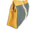 HERMES H logo Jimet GM Pouch Bag Makeup Multi Pouch Clutch bag gray/Yellow