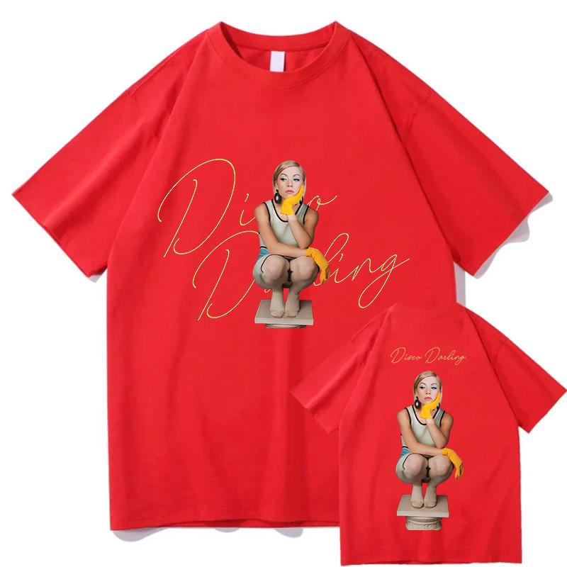 Carly Rae Jepsen Disco Darling Tshirt Funny Couples TShirt Pure Cotton Graphic Tees Casual Short Sleeve Printed Tees Streetwear S