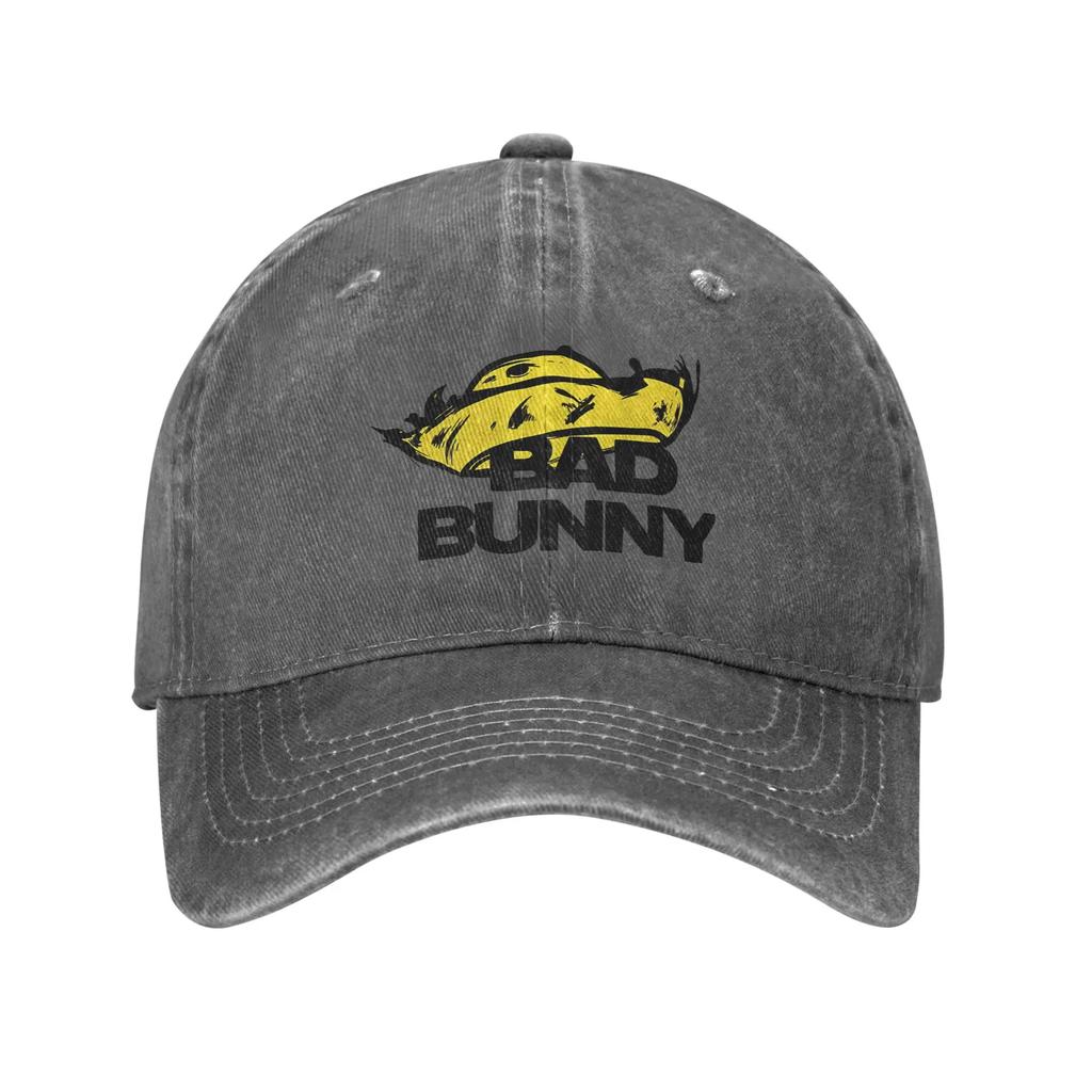 DTmF BBads Bunnyy Baseballkappe Sonne Outdoor Sport Dropshipping Gewaschene Trucker-Kappe FeUnisex Unisex Lässige Druck-Baseballkappen
