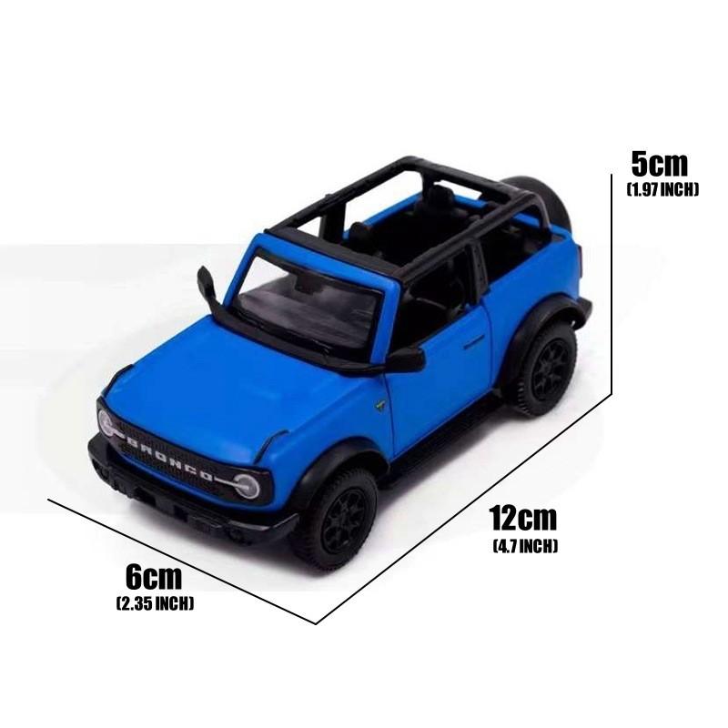 Ford Bronco Alloy Car Model With Inertia Control For Collectors And Kids