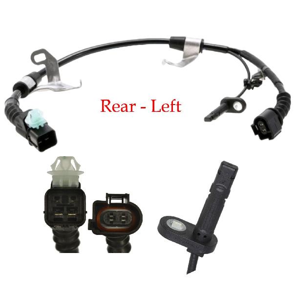 ABS Wheel Speed Sensor Rear Left Fits Honda Civic  2017- Hatchback