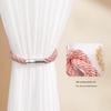 Modern Braided Magnetic Curtain Tie-back, No-Drill Installation