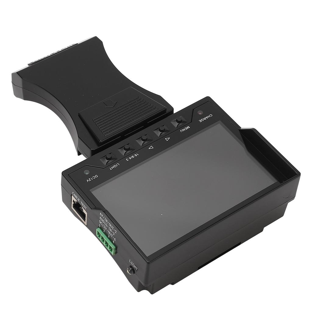 Security CCTV Tester 4.3in TFT Color LCD 8MP Camera CCTV Monitor with 12V Output