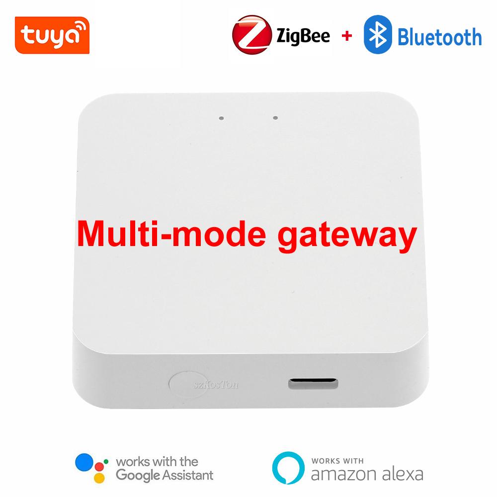 Tuya Smart Home Multi-mode Gateway Hub Zigbee 3.0 Bluetooth to WiFi Wireless Bridge Mesh Smart Life Works with for Alexa Google