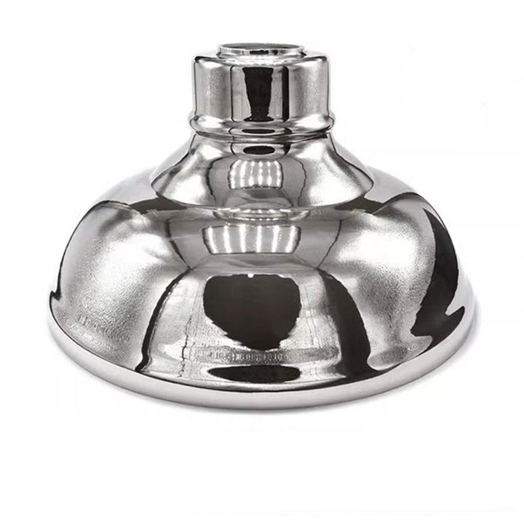 Modern Art E26 E27 Rauchgrauer Glasschirm-Ersatz 1,65 Zoll Fassung Graue Blattgestreifte Glasabdeckung für Shop Restaurant Dekor Lampe