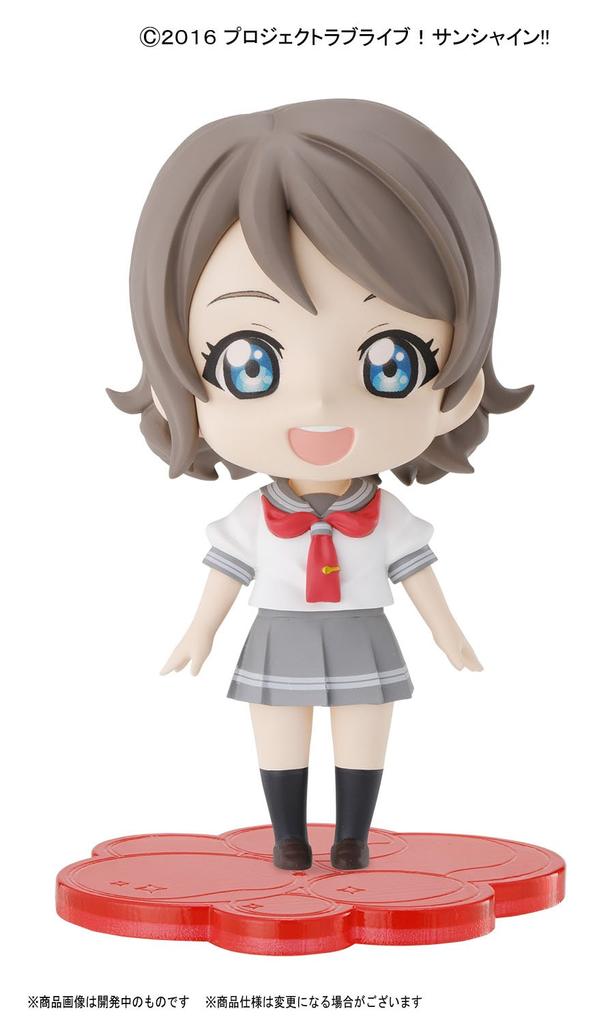 Puchuaraiz Love You Plastic Model Live! Sunshine!! Chika, Riko, Color-coded