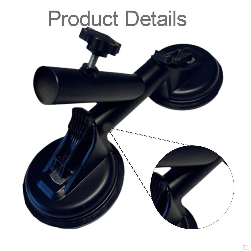 Flag Pole Mount Suction Cup for Car Rvs Bracket Stand Smooth Surface 3cm Diameter Tube