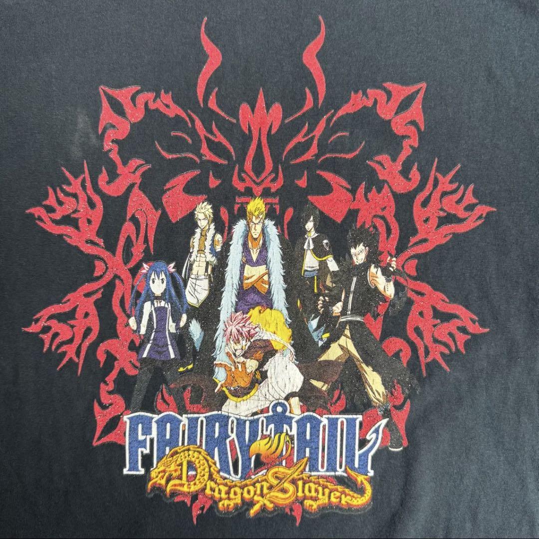 

[USED] FAIRY TAIL T-shirt, anime vintage T-shirt, size L