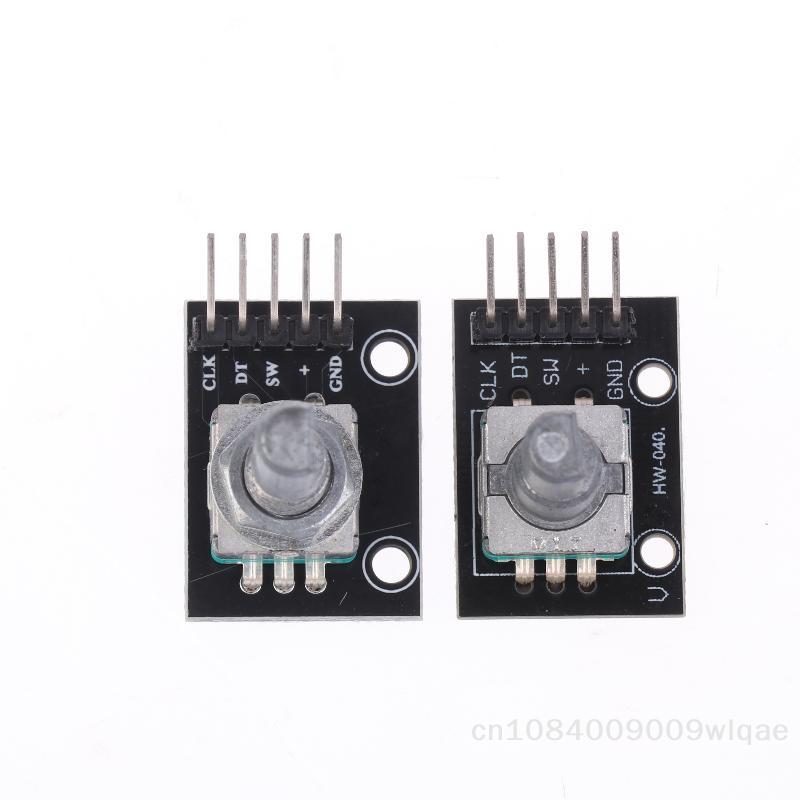 KY-040 Incremental Encoder Sensor Module- 360 Degree Rotary Encoder Breakout Board with Knob Switch