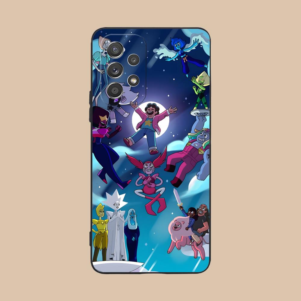 Steven Universe Mobile Phone Case for Samsung Galaxy M55 54 42 35 34 33 32 23 22 15 14 13 12 F55 5G Colour Protective Cellphones