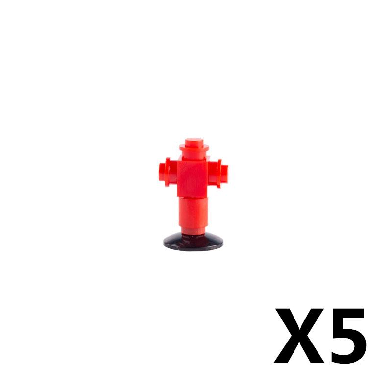 MOC DIY Accessori Parti Piastra Scena Città Blocchi da Costruzione Tronco d'Albero Recinzione Ringhiera Lampione Stradale Semaforo Base Giocattolo A037