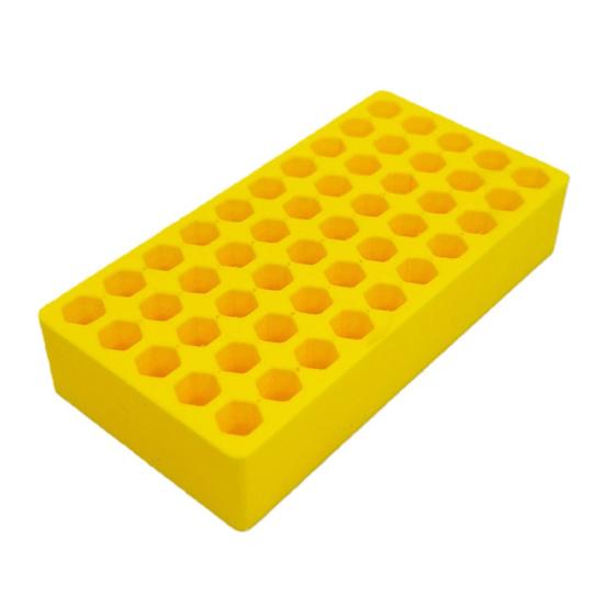 50 Holes Bits Storage Box Screwdriver Bit Organizer Hex Impact Drill Bits Attachment Organizer Plastic Compact Portable Case