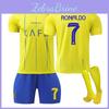 23-24 Riyadh Victory Heim 7 Ronaldo Fußballtrikot