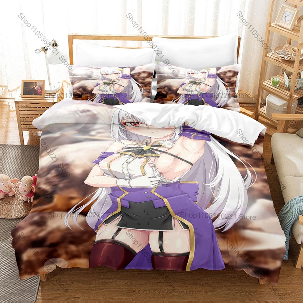 Cool Popular Isekai The Genius Prince's Pattern 3 In 1 Bedding Set Quilt Cover With Two Pillowcases Comfortable Household Beddin