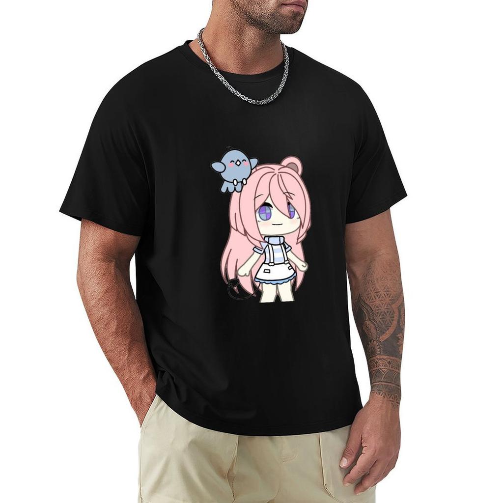 Gacha Life Cute Gacha Girl Tshirt Casual Fashion Short Sleeve Cotton Tshirt